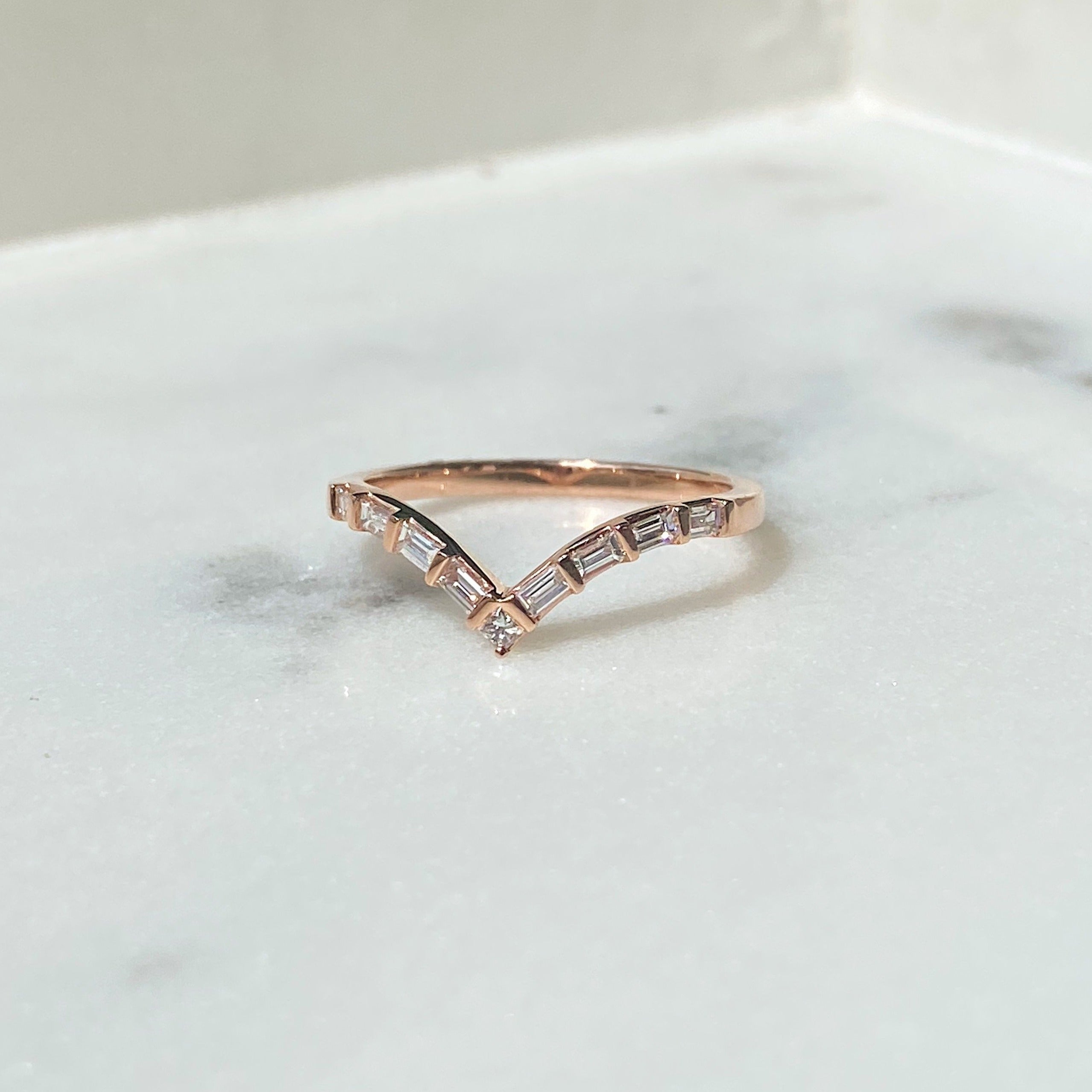 Gabriella Rosegold Diamond Ring