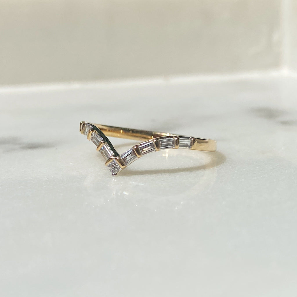 Gabriella Yellowgold Diamond Ring