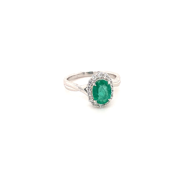 Emerald Amelia Ring