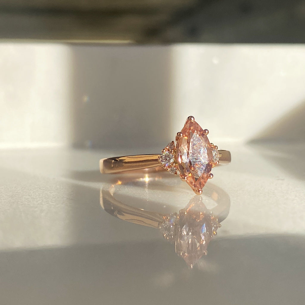 Alessi Morganite Ring