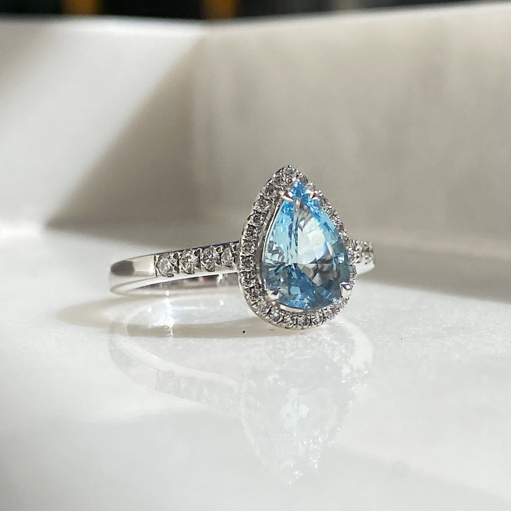 Brooklyn Aquamarine Ring