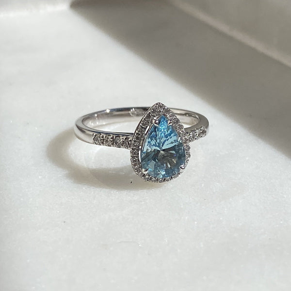 Brooklyn Aquamarine Ring