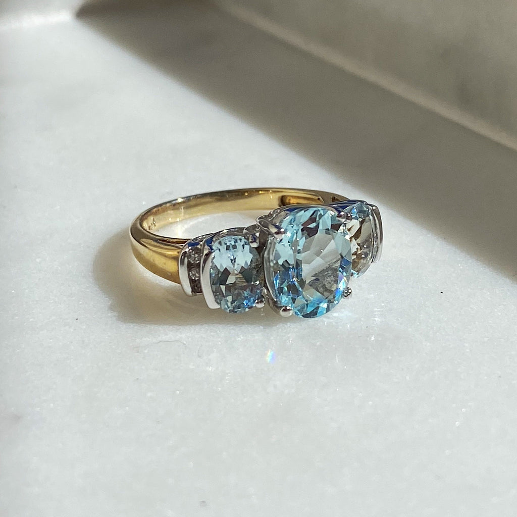 Claire Aquamarine Ring