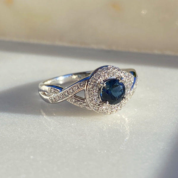 Autumn Sapphire Ring