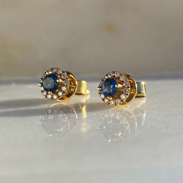 Liliana Ceylon Sapphire Earrings