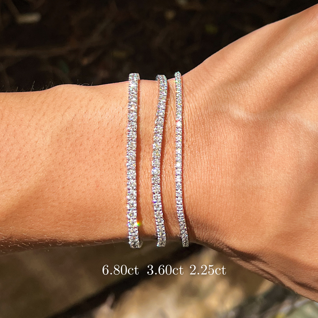 Tennis Bracelet 8CT | 18CT White Gold