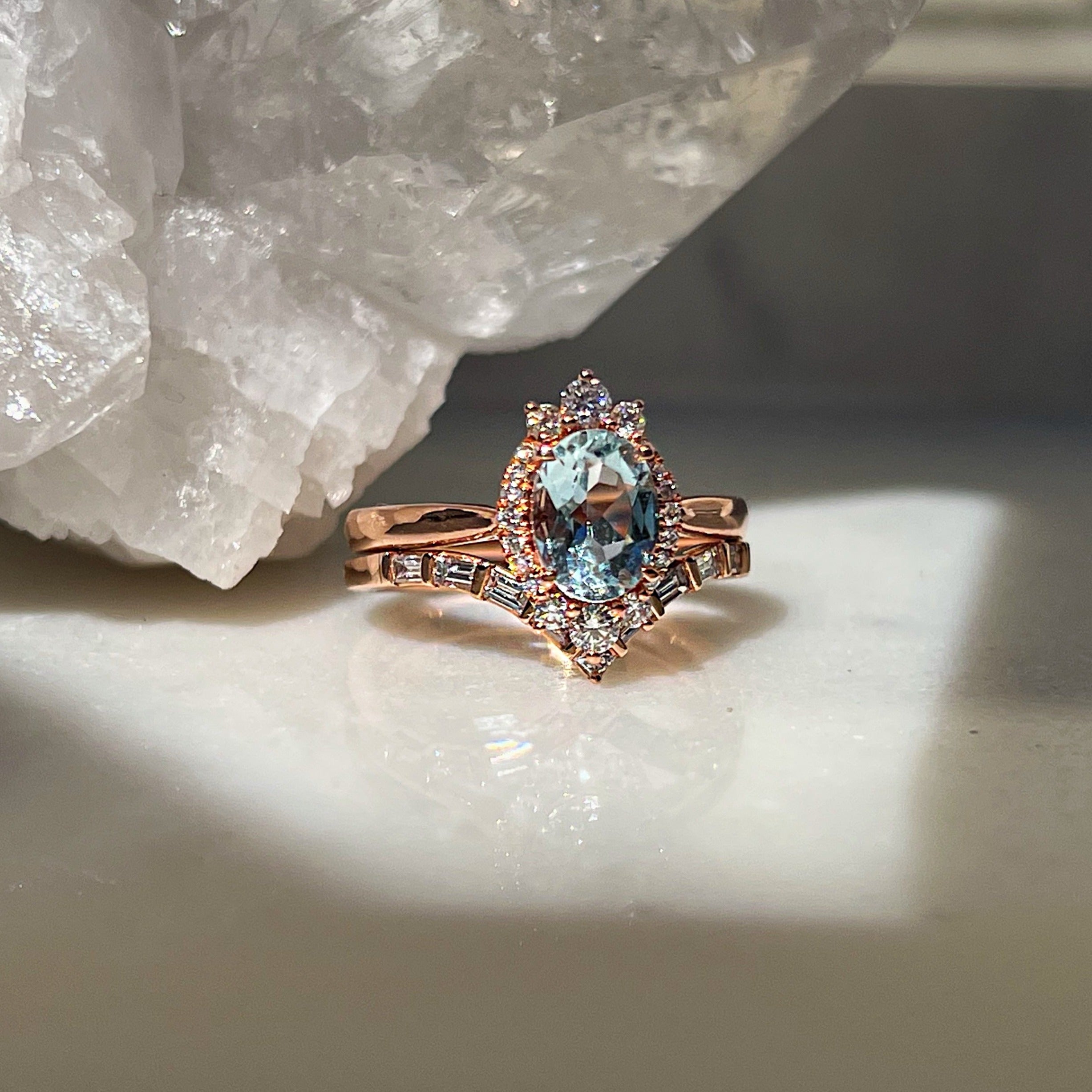 Gabriella Rosegold Diamond Ring