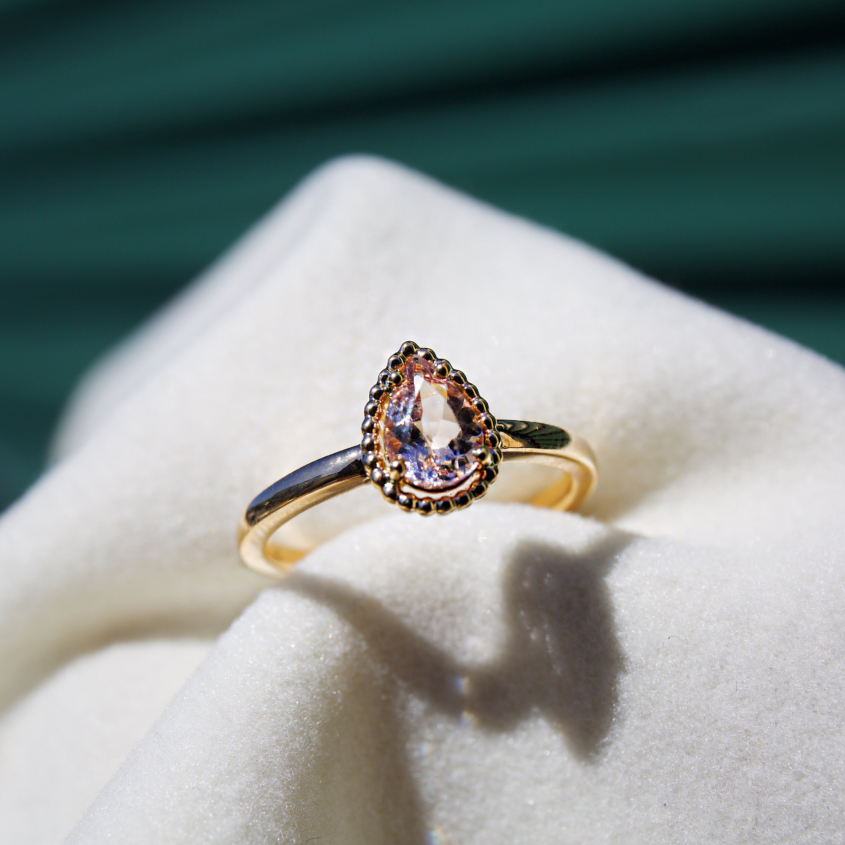 Fuji Morganite Ring