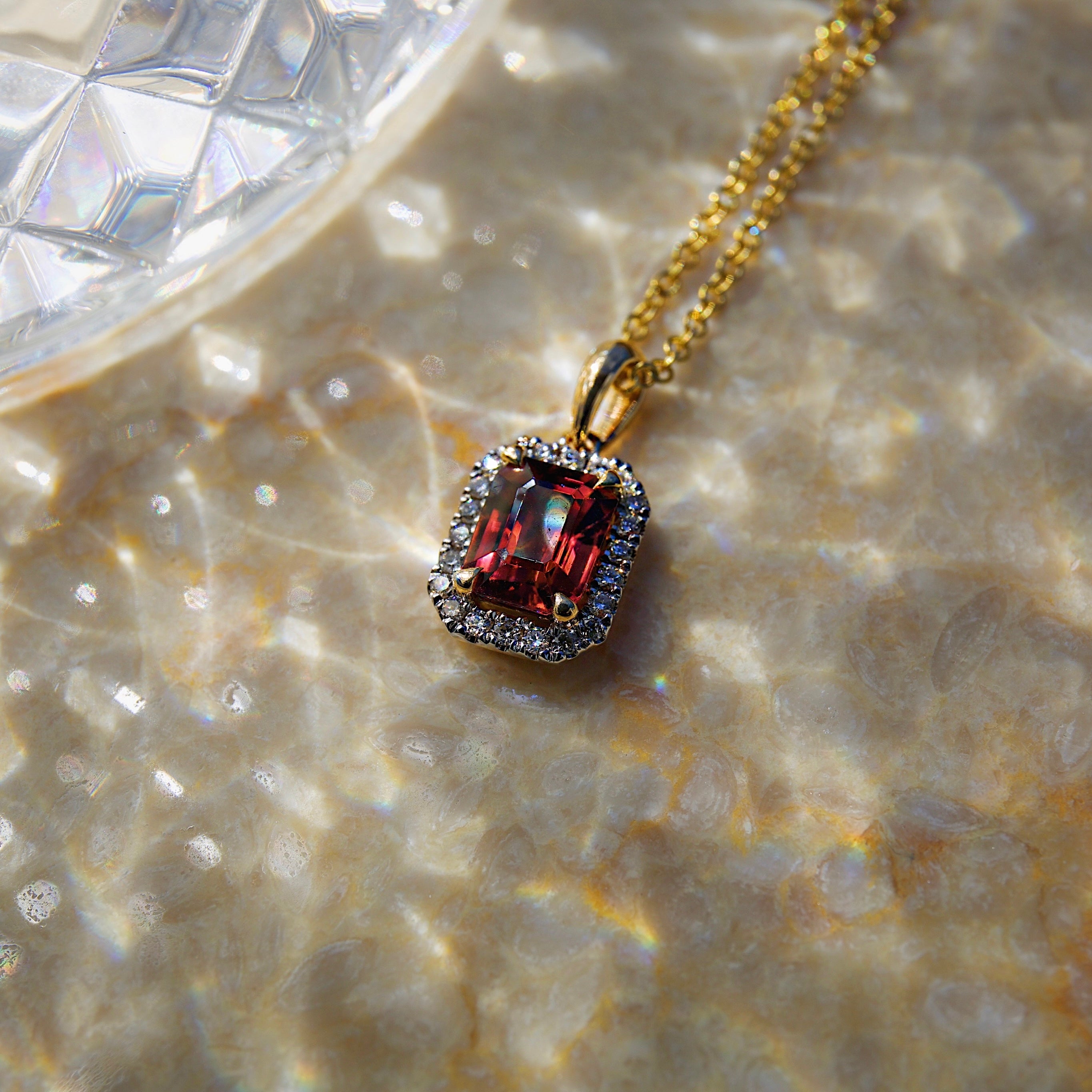 Kyoto Tourmaline Pendant
