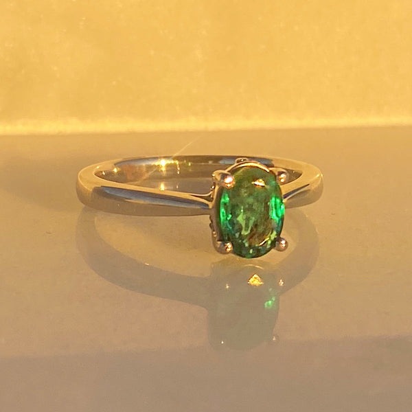 Emerald Charlotte Ring