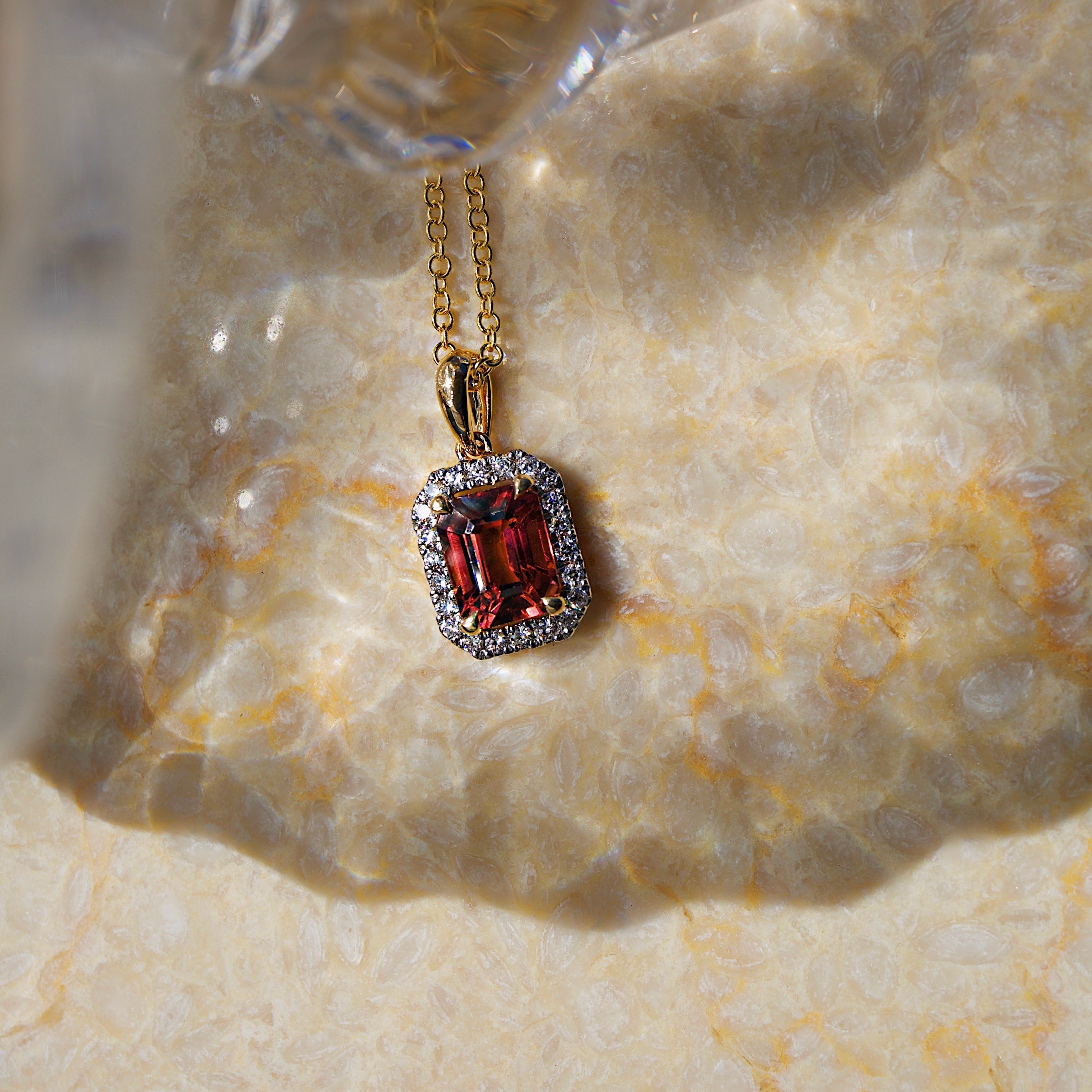 Kyoto Tourmaline Pendant