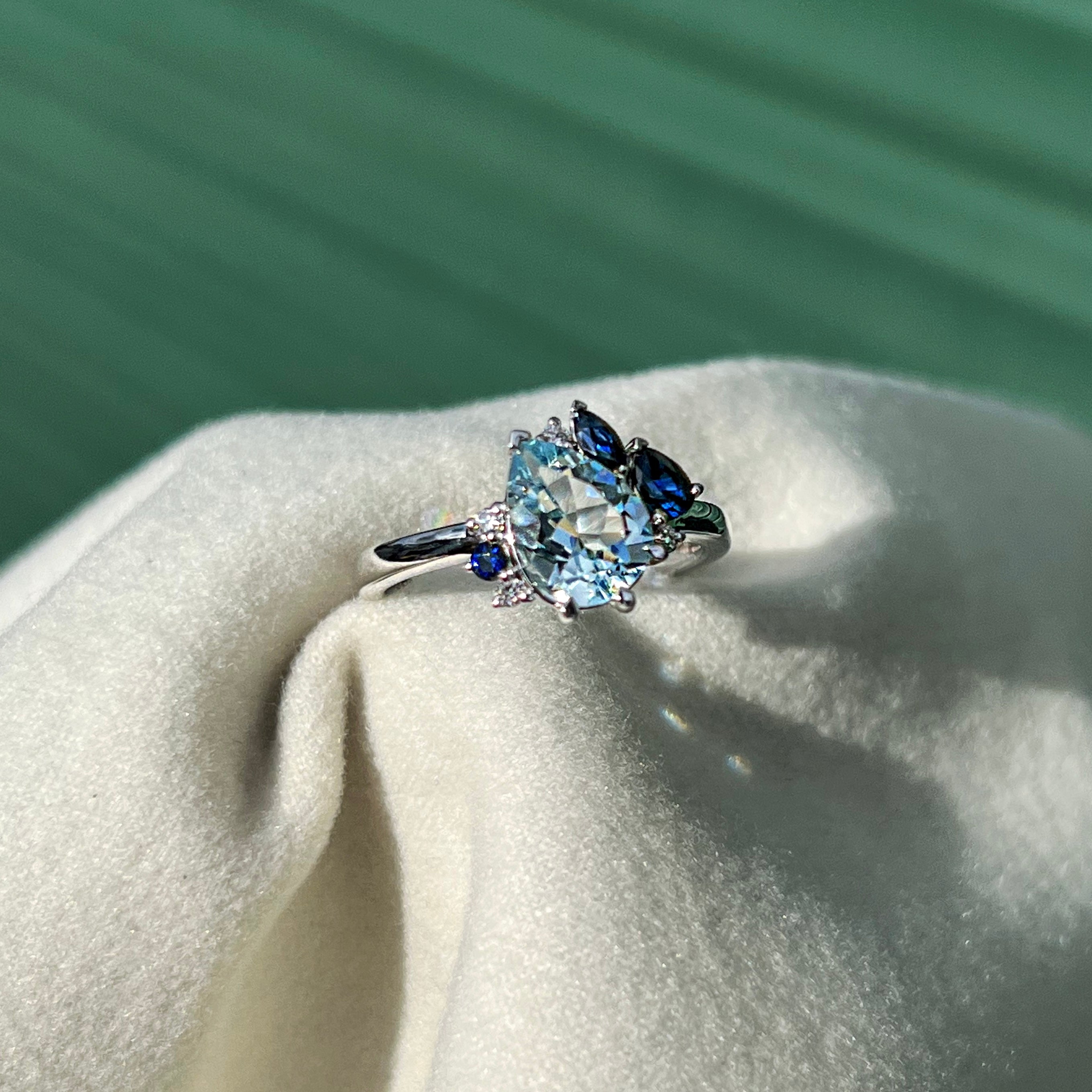 Michelle Sapphire Ring