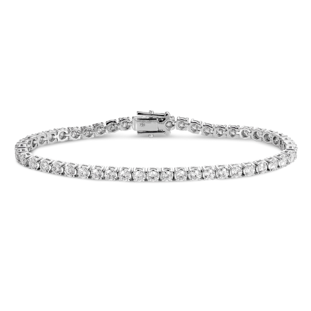 8 Carat Oval Diamond Tennis Bracelet | Diamond Mansion